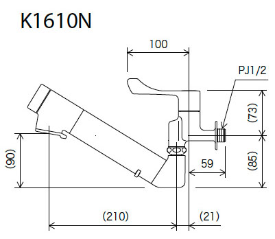 KVK K1610Nの図面